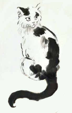 Xu Beihong Cat 1941 (deposit)
